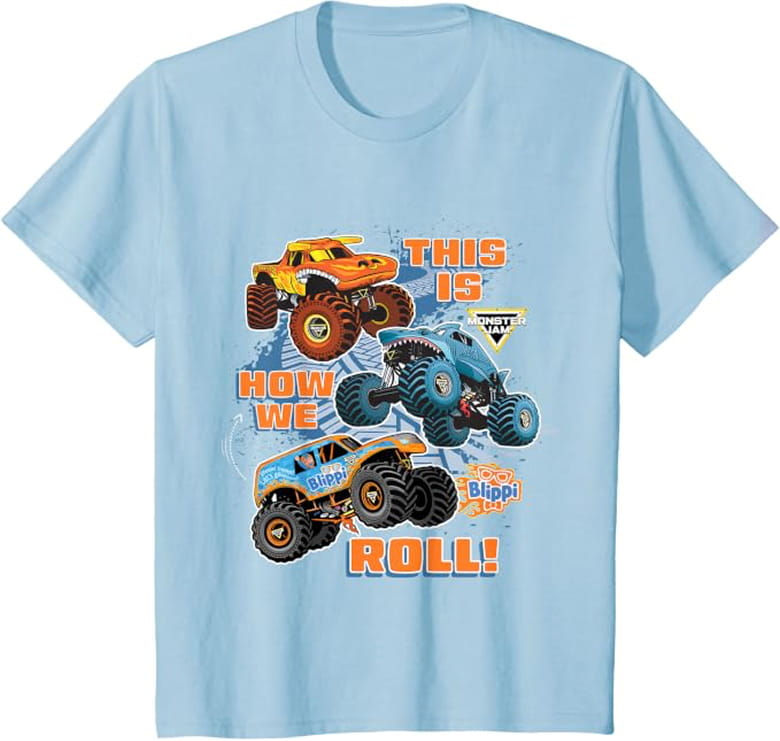 Blippi El Toro Loco Megalodon T-Shirt