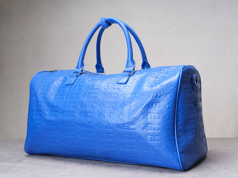 Thumbnail: The Langston Duffle  (Blue)