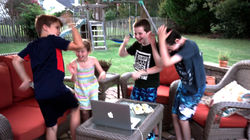 Kids To Pirate Goodie Singing In Virtual School Show