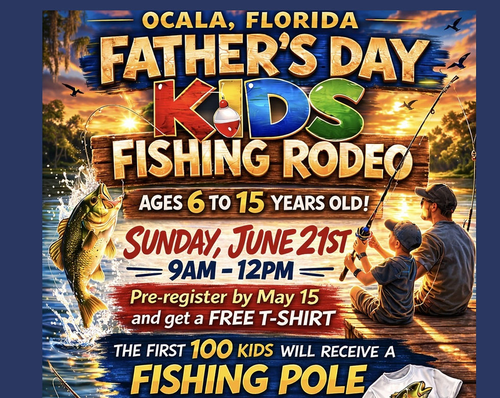 H3 Reel Therapy Father's Day Kids Fishing Rodeo