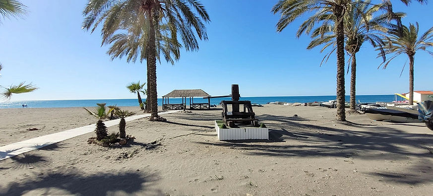 Strand von Torrox und El Morche