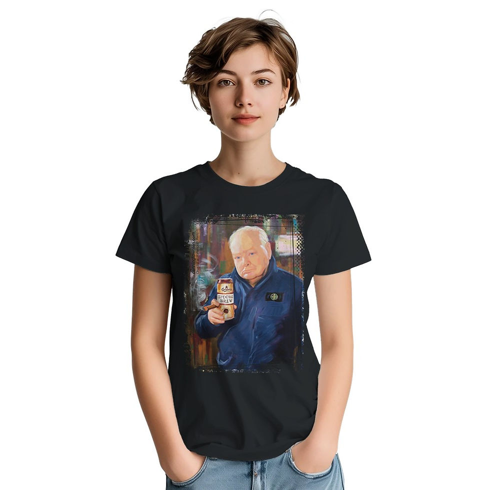 Thumbnail: Churchill at Portsmouth Away Tee