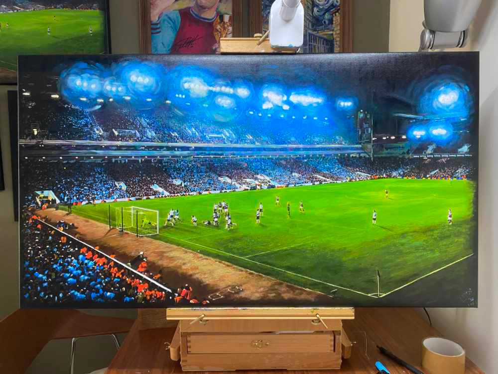 Handpainted Last Goal at Upton Park (10th Anniversary)