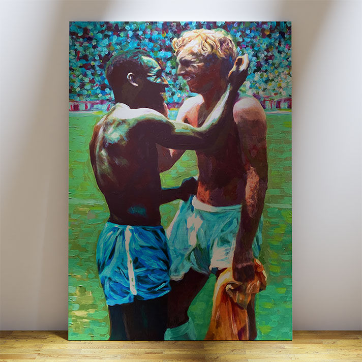 Pelé and Bobby