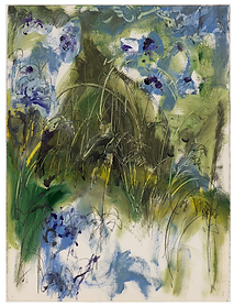 Marie-France Chevalier, peinture, Lyon, pommier, 2021