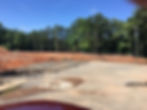 Site preparation for new building