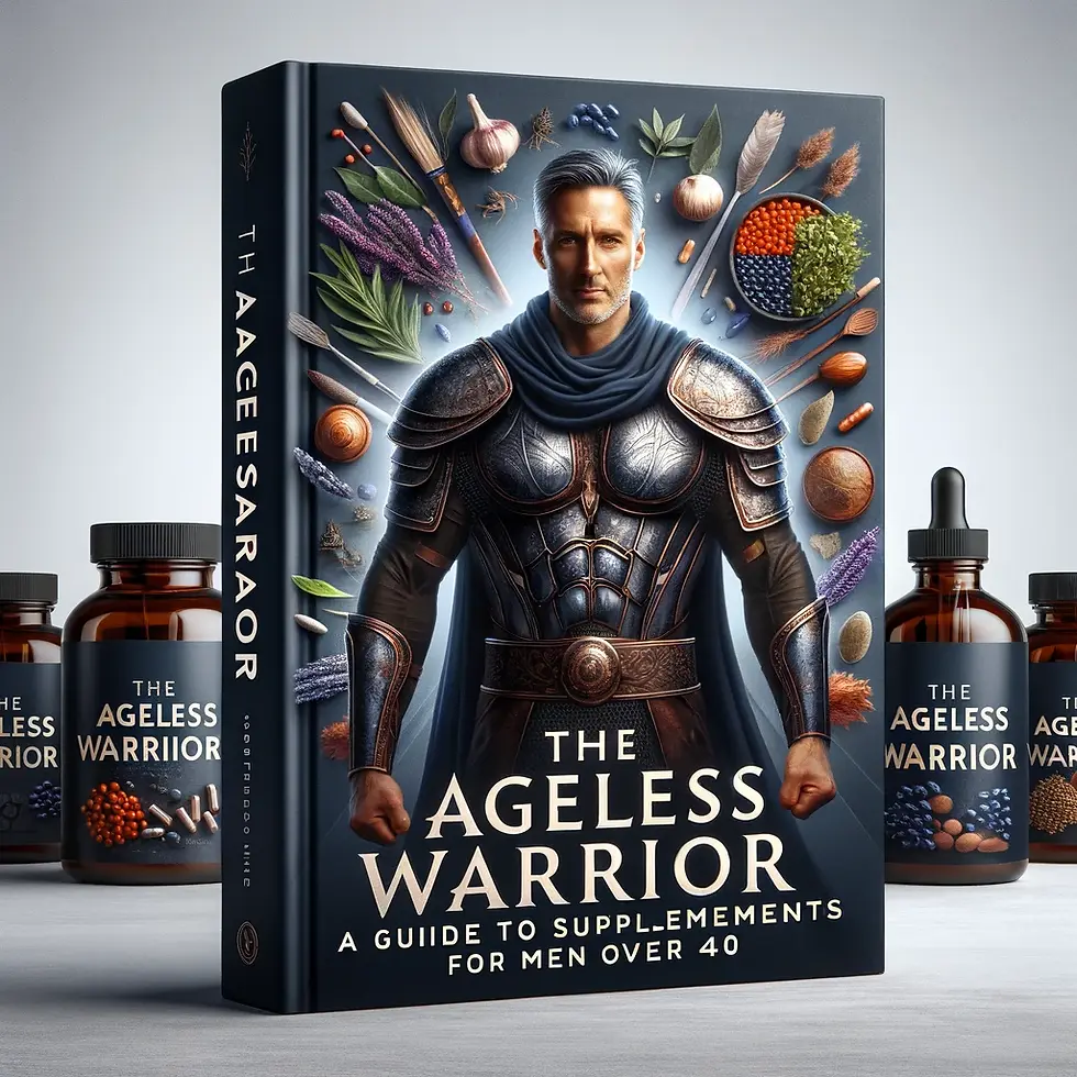 DALL·E 2024-03-31 23.15.02 - Visualize a powerful, mature warrior standing confidently, em