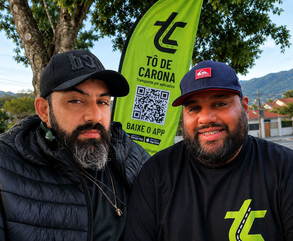 "Os irmãos Jonas e José Luis: a dupla que está transformando a mobilidade em Ilhabela"