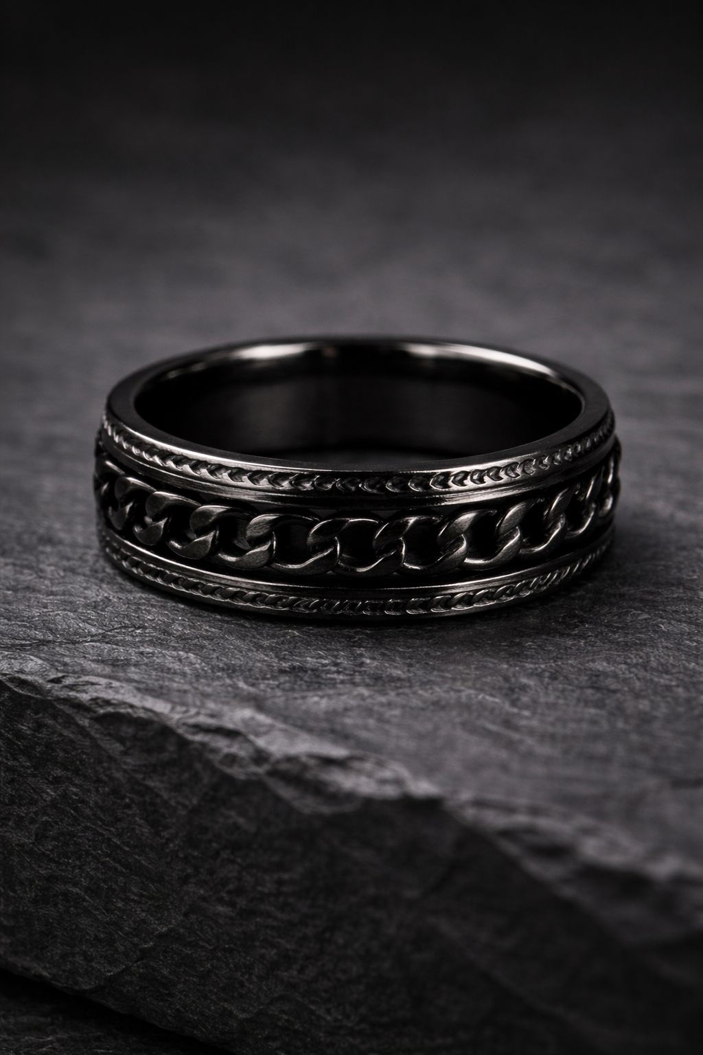 Anillo Antiestrés Black – Edición Limitada