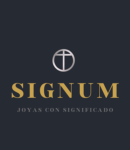 Logo de SIGNUM Joyas, joyas de acero inoxidable