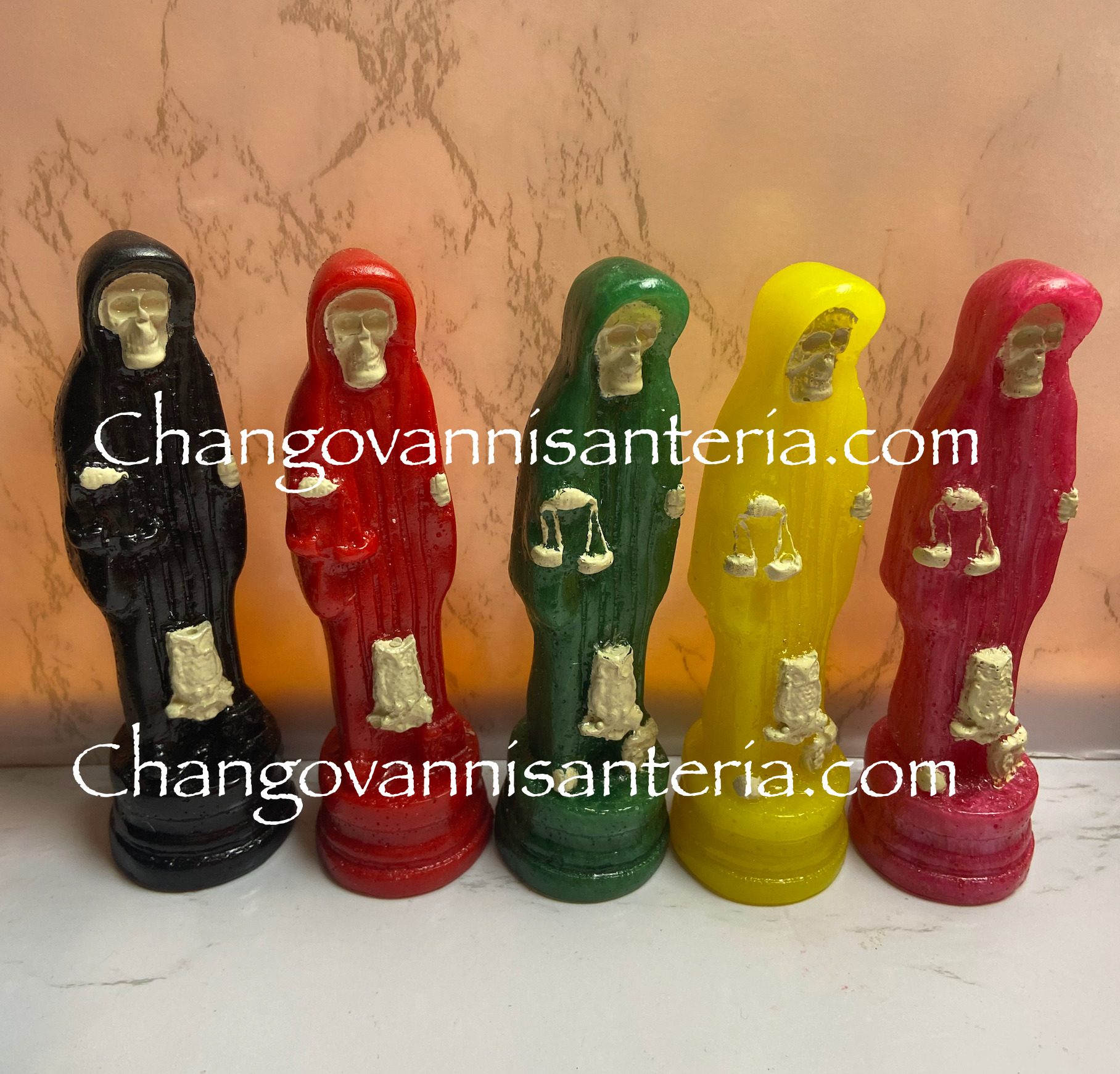 Holy Death Statues 5"/Estatuas Santa Muerte 5"