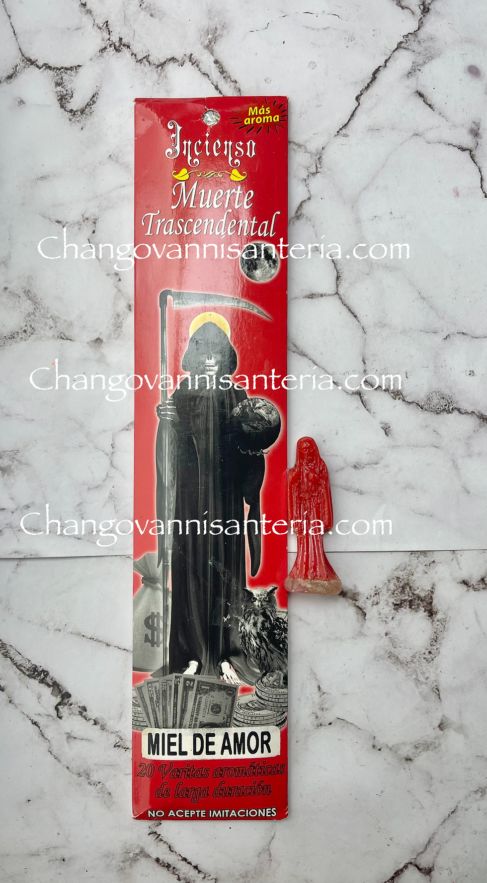 Thumbnail: Holy Death Incense Set/Conjuntos Santa  Muerte Incienso