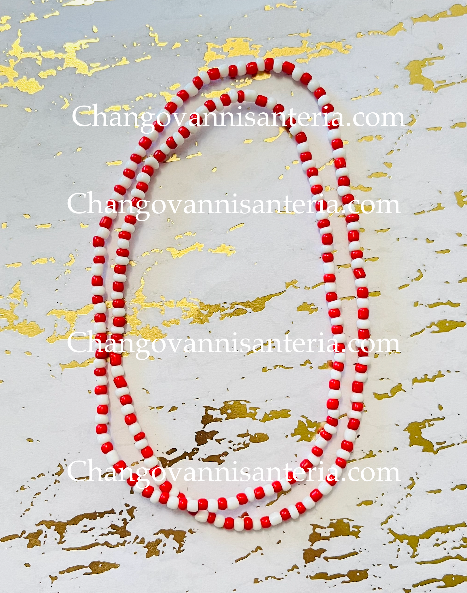 Chango Orisha Necklace/Collar Chango Orisha