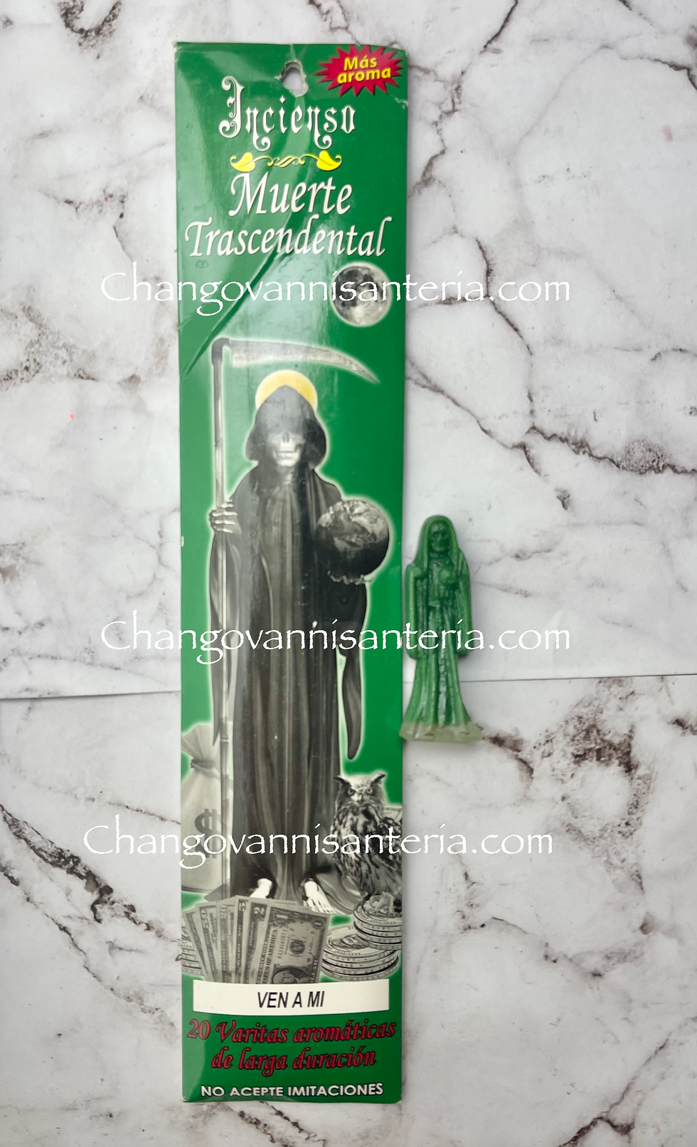 Thumbnail: Holy Death Incense Set/Conjuntos Santa  Muerte Incienso