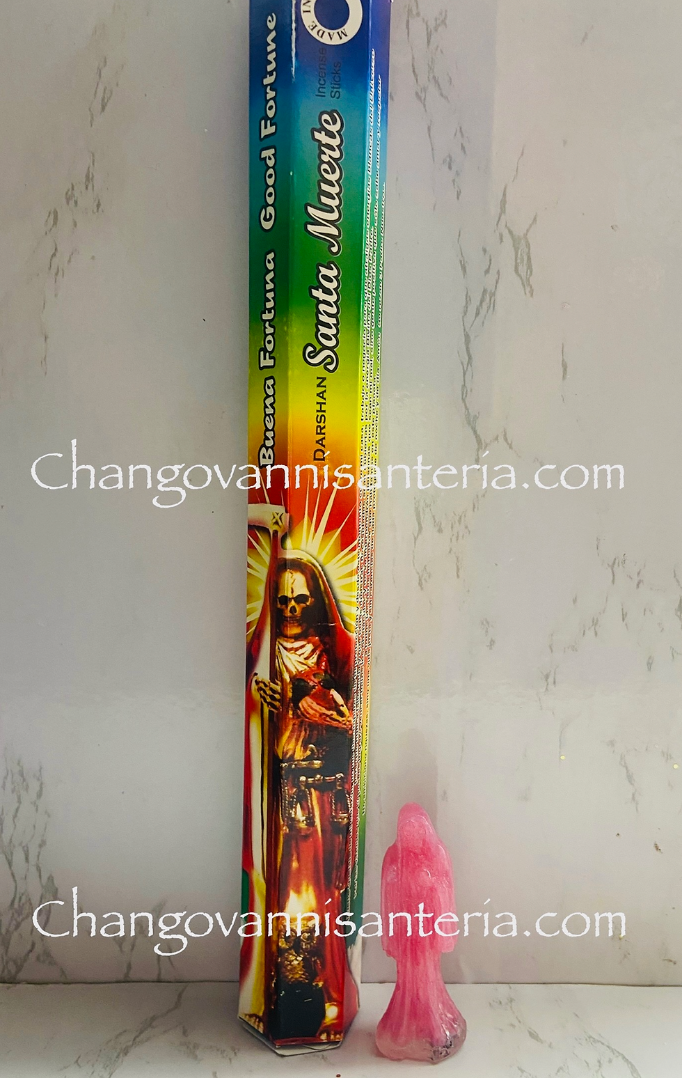 Thumbnail: Holy Death Incense Sets/Conjunto Incienso Santa Muerte