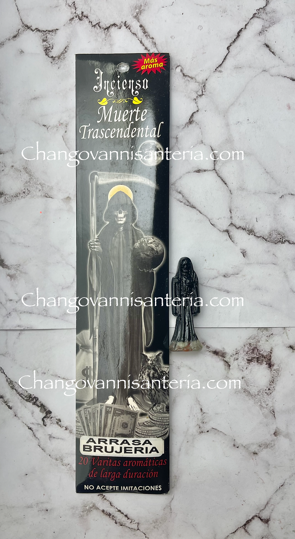 Thumbnail: Holy Death Incense Set/Conjuntos Santa  Muerte Incienso