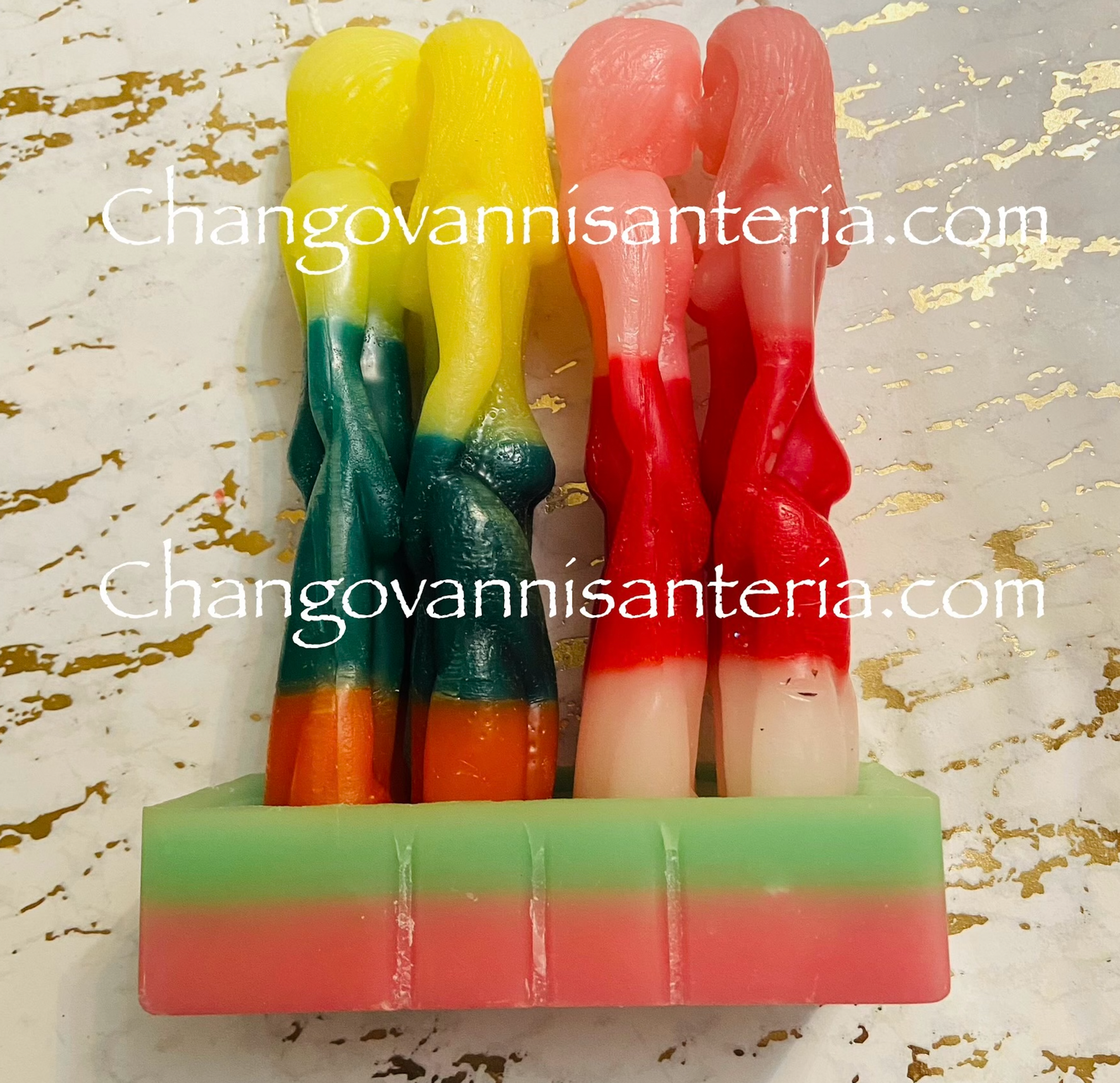 Double Love Candle/Vela Doble Amor