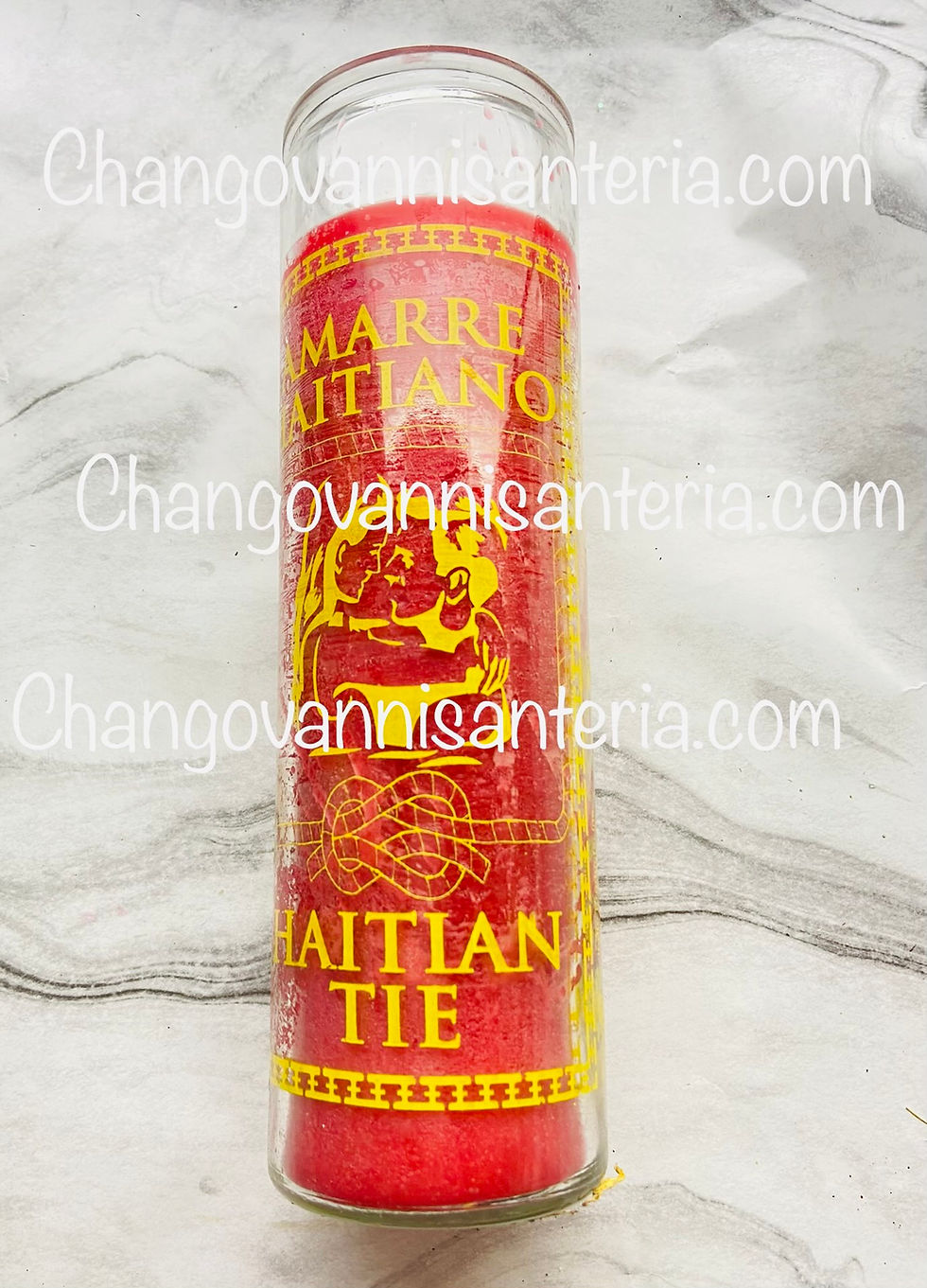 Haitian Tie Candle/Amarre Haitiano Vela
