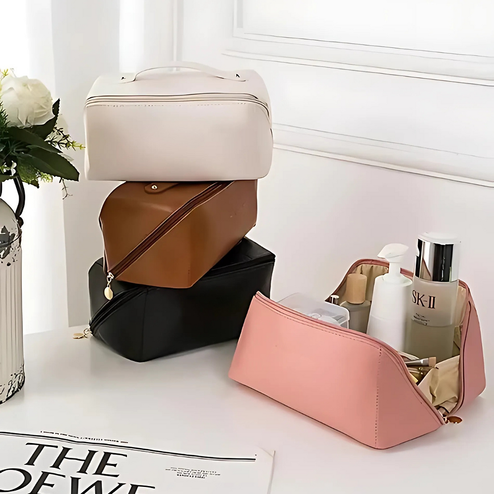 Miniatura: Bolsa Organizadora de Maquiagem Portátil