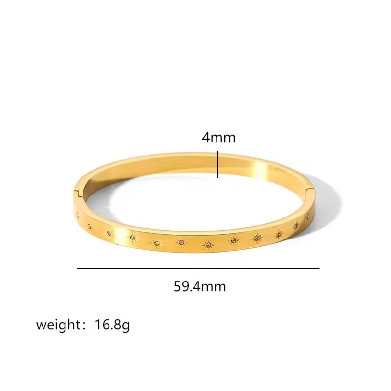 Miniatura: Pulseiras de Luxo Banhadas a Ouro 18k