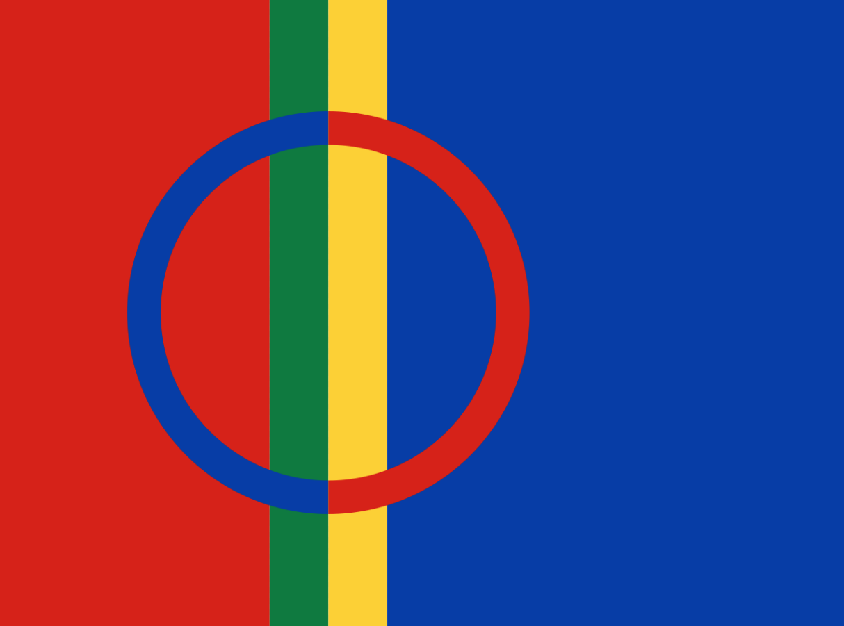 Det samisk flagg