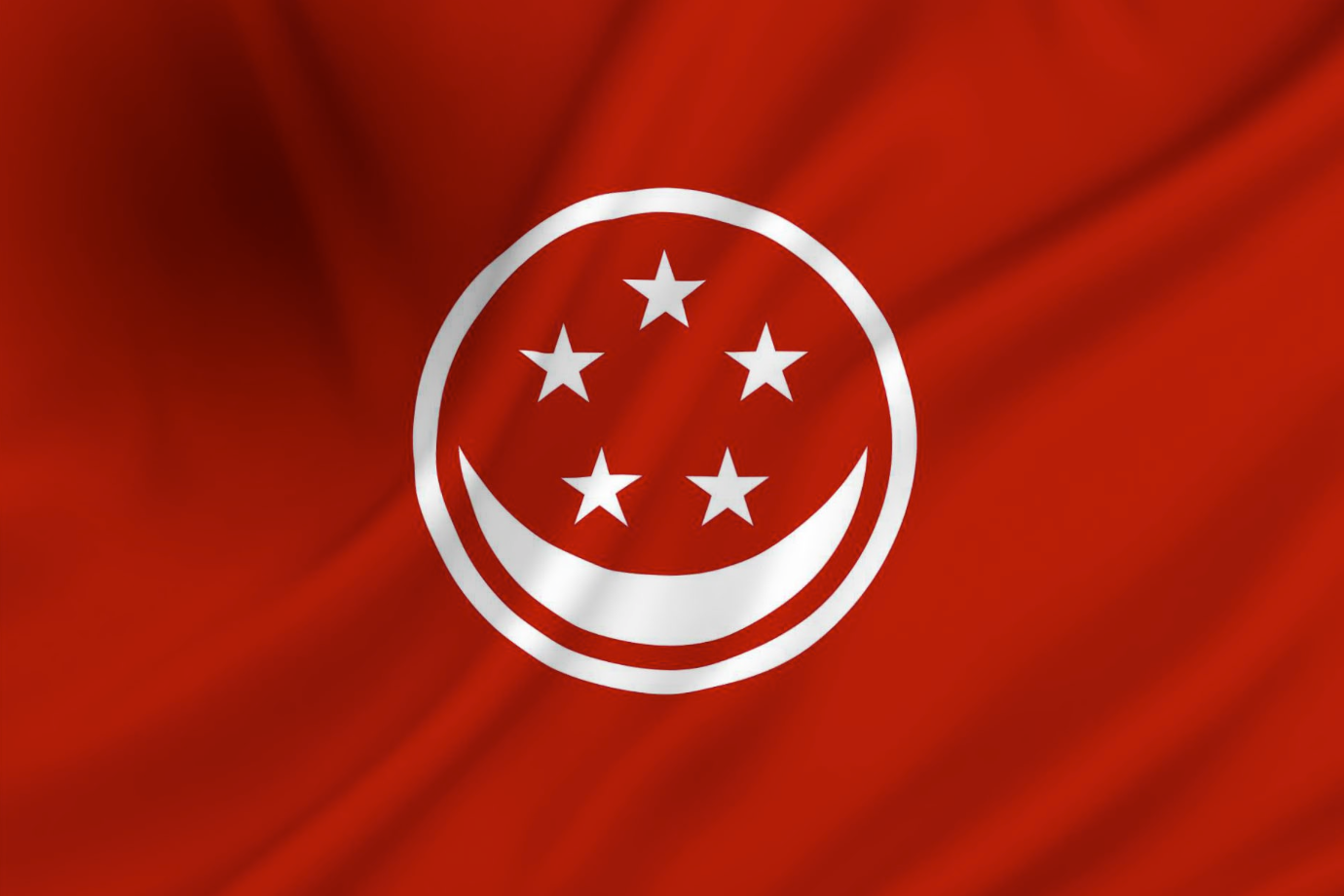 Signal flagget R: Singapore fløyet av flaggbutikk