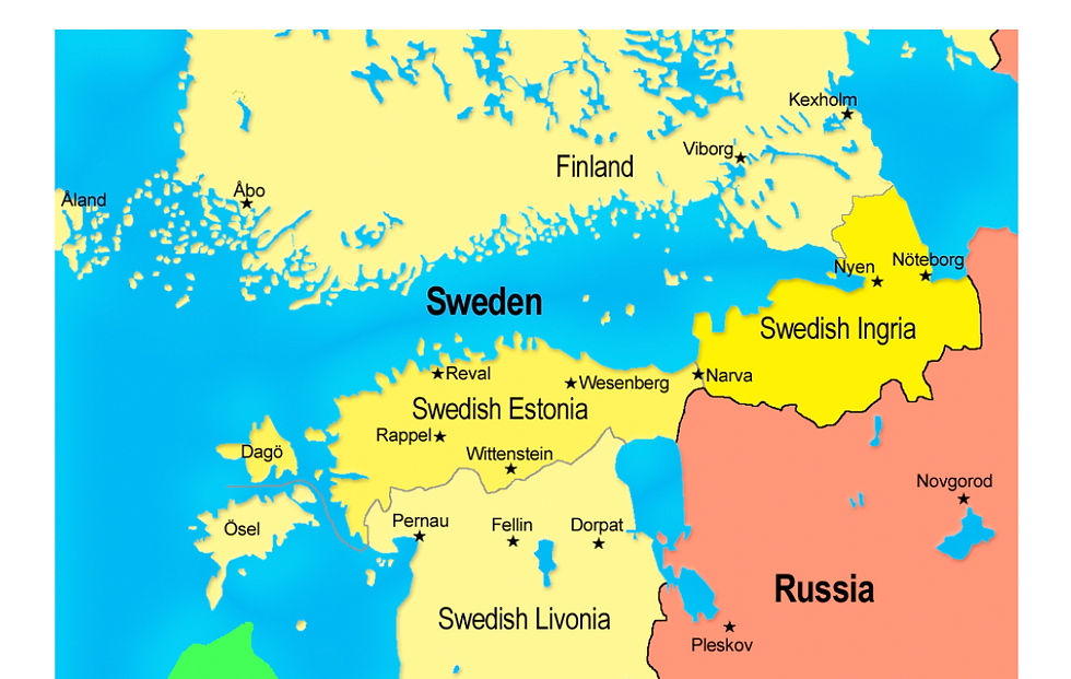 Estland under svensk styre som hertugdømmet Estland