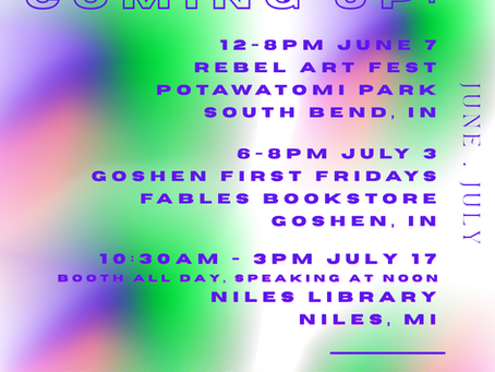 JUNE-JULY Upcoming Events