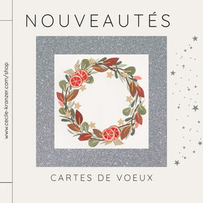 SHOP | Les cartes de vœux sont arrivées !