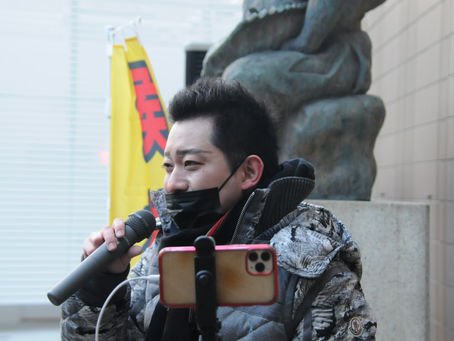 「カルト宗教をぶっ壊す!」宏洋氏が街頭演説 渋谷区議選挑戦へ