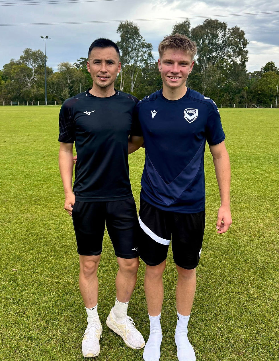 元アカデミー選手との再会 -2