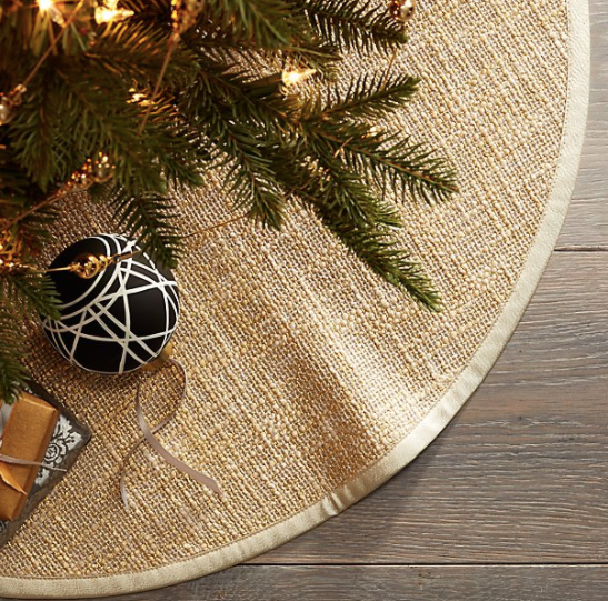 Large Gold Tree Skirt