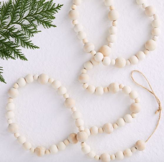 Wooden Ball Garland