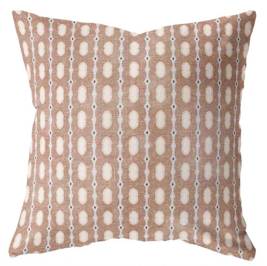 Moroccan Print Pillow
