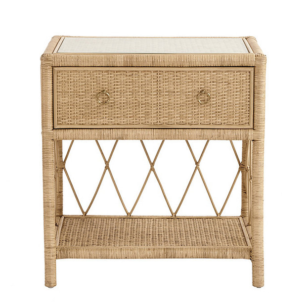 Rattan Nightstand