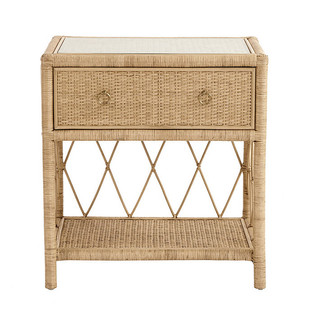 Rattan Nightstand