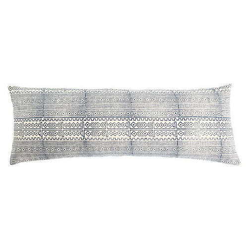 Blue Lumbar Pillow