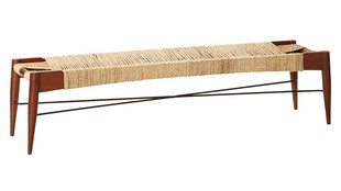 Large Woven Bench