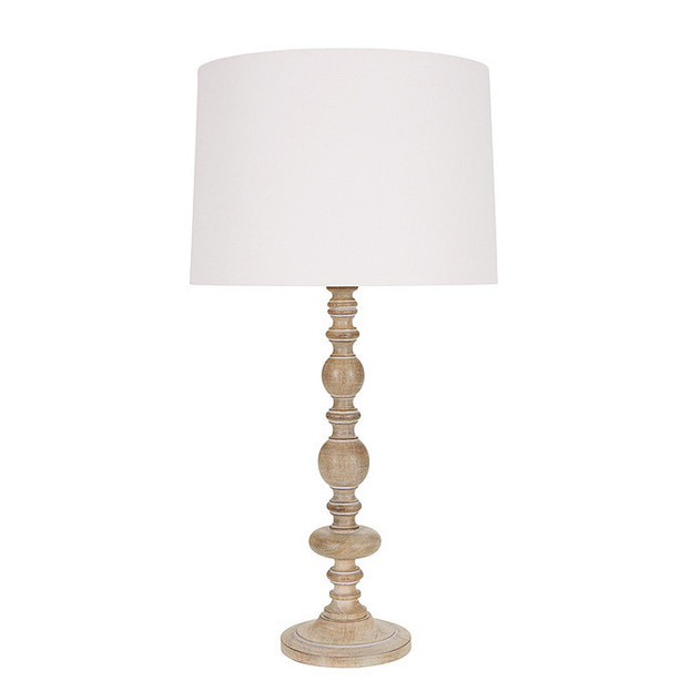 Wood Table Lamp