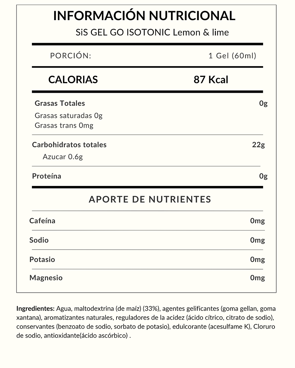 Miniatura: SiS GEL GO ISOTONIC Lemon & Lime