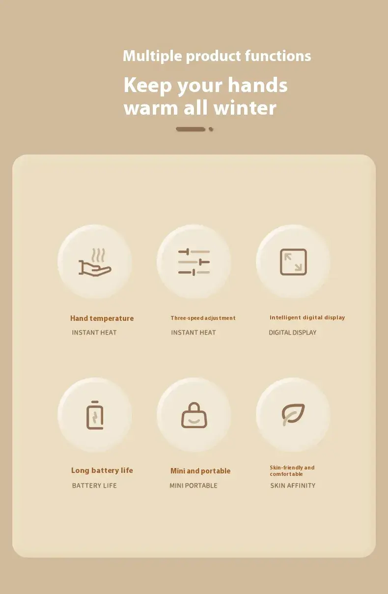 Thumbnail: Portable Rechargeable Hand Warmer