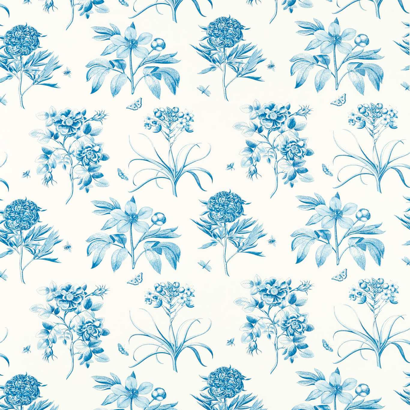 Etchings & Roses China/ Blue 226869