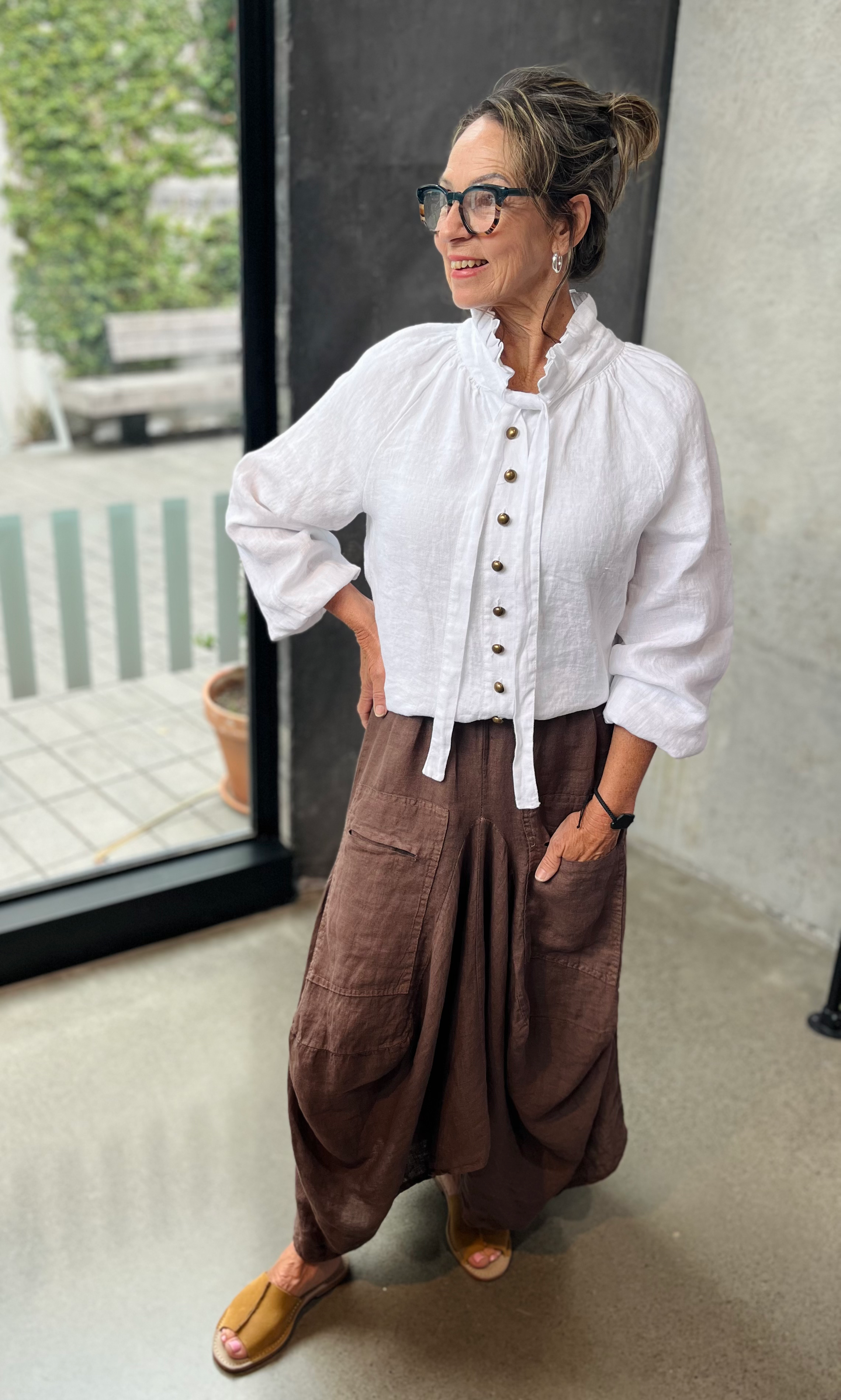 Gio 2025 Linen Skirt