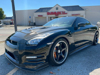 2016 Nissan GTR Radenso RCM front and rear with ALP front