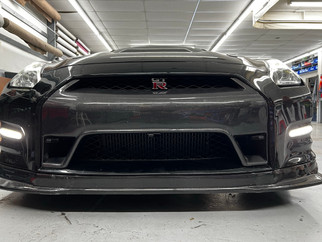2016 Nissan GTR Radenso RCM front and rear with ALP front