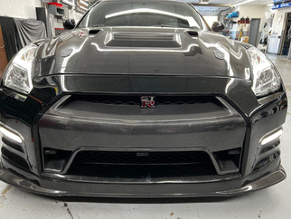 2016 Nissan GTR Radenso RCM front and rear with ALP front