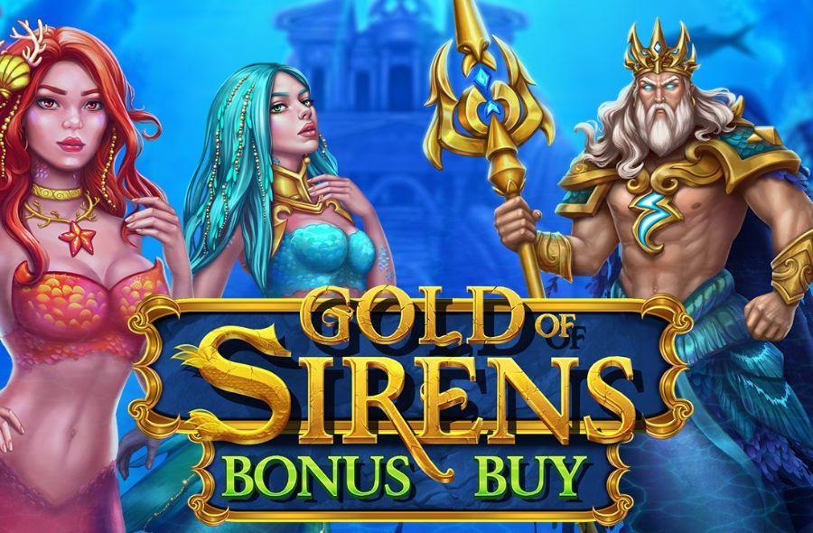 Gold of Sirens adalah slot online yang menarik dari Evoplay Entertainment, dengan tema putri duyung dan kehidupan bawah laut.