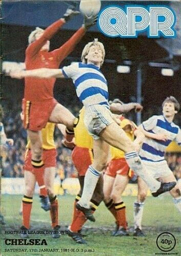 QUEENS PARK RANGERS v CHELSEA 1980/81 Division 2 MATCHDAY PROGRAMME