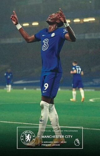 CHELSEA v MANCHESTER CITY 2020/21 Premier League MATCHDAY PROGRAMME