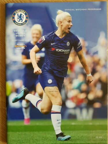 CHELSEA WOMEN v WEST HAM UNITED WOMEN 2019/20 Continental Cup Group PROGRAMME
